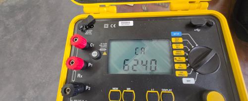 AEMC Instruments Model 6240 Micro-Ohmmeter w/ Test Leads & Hard Case- - Image 4