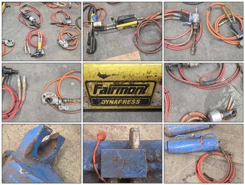 Lot of Hydraulic Utility Line Tools - Image 1