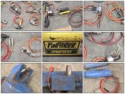 Lot of Hydraulic Utility Line Tools