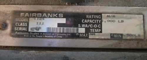 Fairbanks Scale- Model 1124- - Image 3