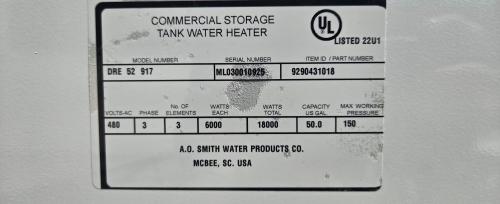 Lot of 2 Used Electric Water Heaters-  - Image 3