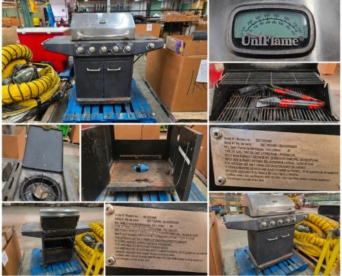 UniFlame LP/Propane Gas Grill, Model GBC1059WB, Untested. - Image 2