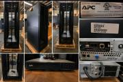 APC NetShelter SX AR3100 42U Server Rack Cabinet w/ APC Smart-UPS 2200VA 