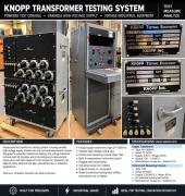 Knopp Potential Transformer Testing System &ndash; LP-14000-A High Voltage Supply & 1G2 Control Console- Untested