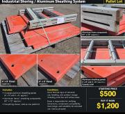 Industrial Shoring / Aluminum Sheathing System &ndash; Pallet Lot 