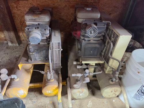 Lot of 7 Compressors and Pumps-Honda / Hitachi / unknown &ndash; Marion, MI  - Image 2