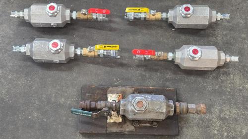 Lot of 5 Horizontal Boring / Ground Piercing Tools w/ Hoses  - Image 3