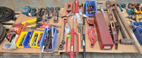 Large Assorted Tool Lot &ndash; Power Tools, Pipe Tools, Hand Tools, Clamps & More  - Image 2