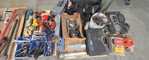 Large Assorted Tool Lot &ndash; Power Tools, Pipe Tools, Hand Tools, Clamps & More  - Image 3
