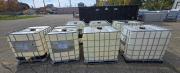 Lot of 7 &ndash; 275-Gallon IBC Palletainers / Storage Totes &ndash; Empty 