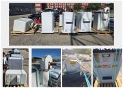 Lot of 5 &ndash; Fiberglass Aerial Lift Buckets / Utility Truck Baskets &ndash; Assorted Sizes 