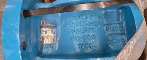 Lot of 2 Flowserve Nordstrom 8" Manual Geared Valves &ndash; Class 300 - Image 6