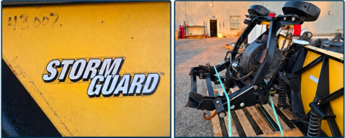 Fisher 8'6" XtremeV V-Plow Snow Plow Assembly &ndash; Storm Guard - Image 1