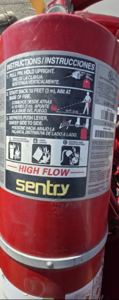 Assortment of used fire extinguishers and service equipment - Image 3