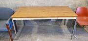 Used Metal Desk- 60"x30".  - Image 1