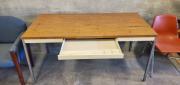 Used Metal Desk- 60"x30".  - Image 2