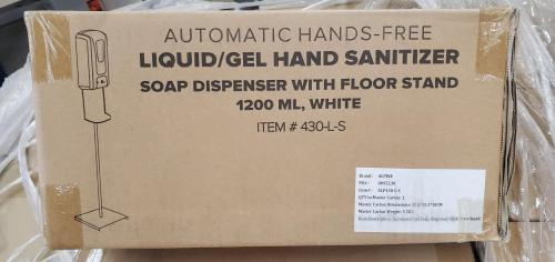 New Automatic Hands-Free Liquid Soap Dispenser with Floor Stand. - Image 2