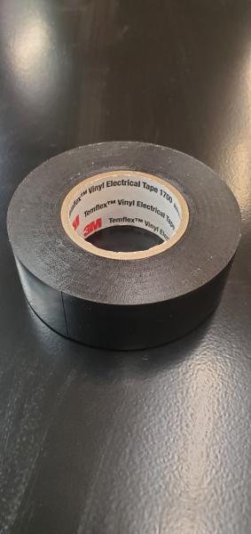 Box of 3M Temflex 1700 Vinyl Electrical Tape. 1"x66'x.007" - Each Box Contains 99 Rolls. (Not Available for Redeployment Back into the Company). - Image 3