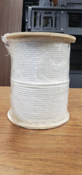 Reel of 1/4" x 600' Twisted Nylon Rope.