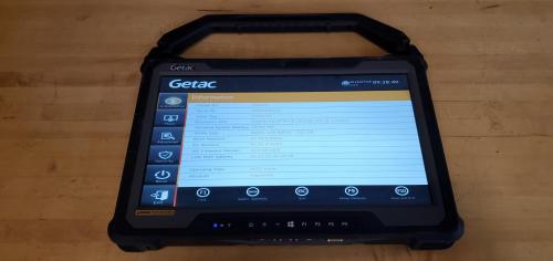Getac A140 Ruggedized 14" Tablet- NO CHARGER- AS IS- NO REFUNDS OR RETURNS- - Image 2