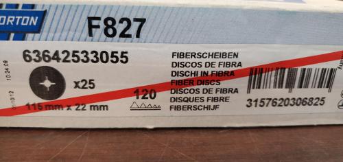 1 Box of Norton 691-505 Abrasive Sanding Disks- R118. 25 Disks Per Box. - Image 2