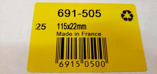 1 Box of Norton 691-505 Abrasive Sanding Disks- R118. 25 Disks Per Box. - Image 3