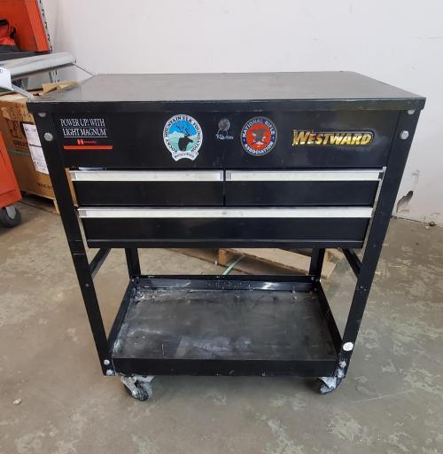 Westward Rolling Tool Cart- (Campbell L&D)