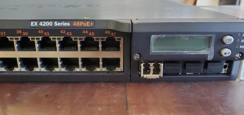 Juniper EX4200 Series 48 PoE+, 48 Port stackable ethernet switch. - Image 3