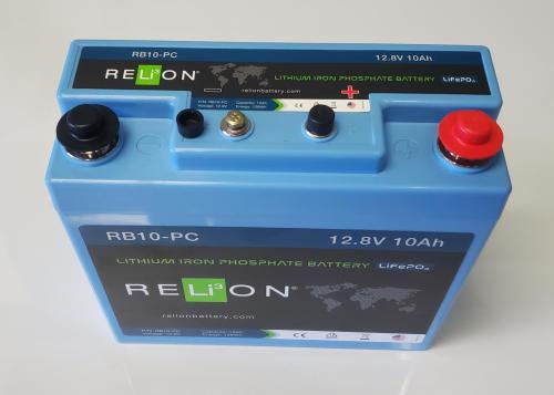 New in Box- RELION- RB10-PC 12.8V 10Ah Lithium Iron Phosphate Battery. LifePO4.  - Image 5