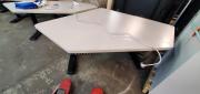 48"x48" Steelcase Electric Lift Desk. Adjusts from 24" to 51" - HEAVY- BUYER LOADS-