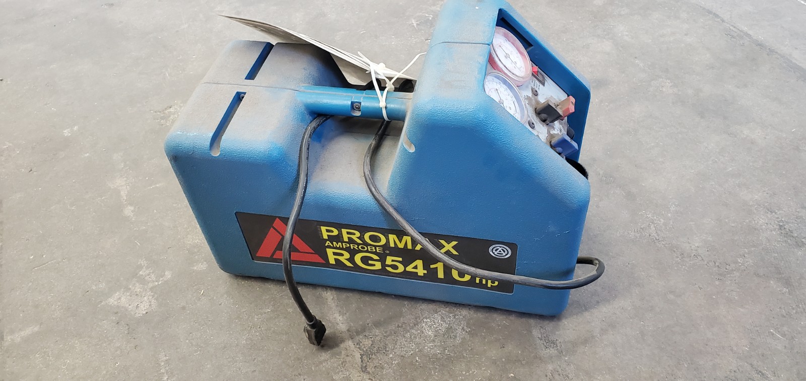 Used Promax RG5410 HP Air Conditioning Recovery Unit HVAC Freon