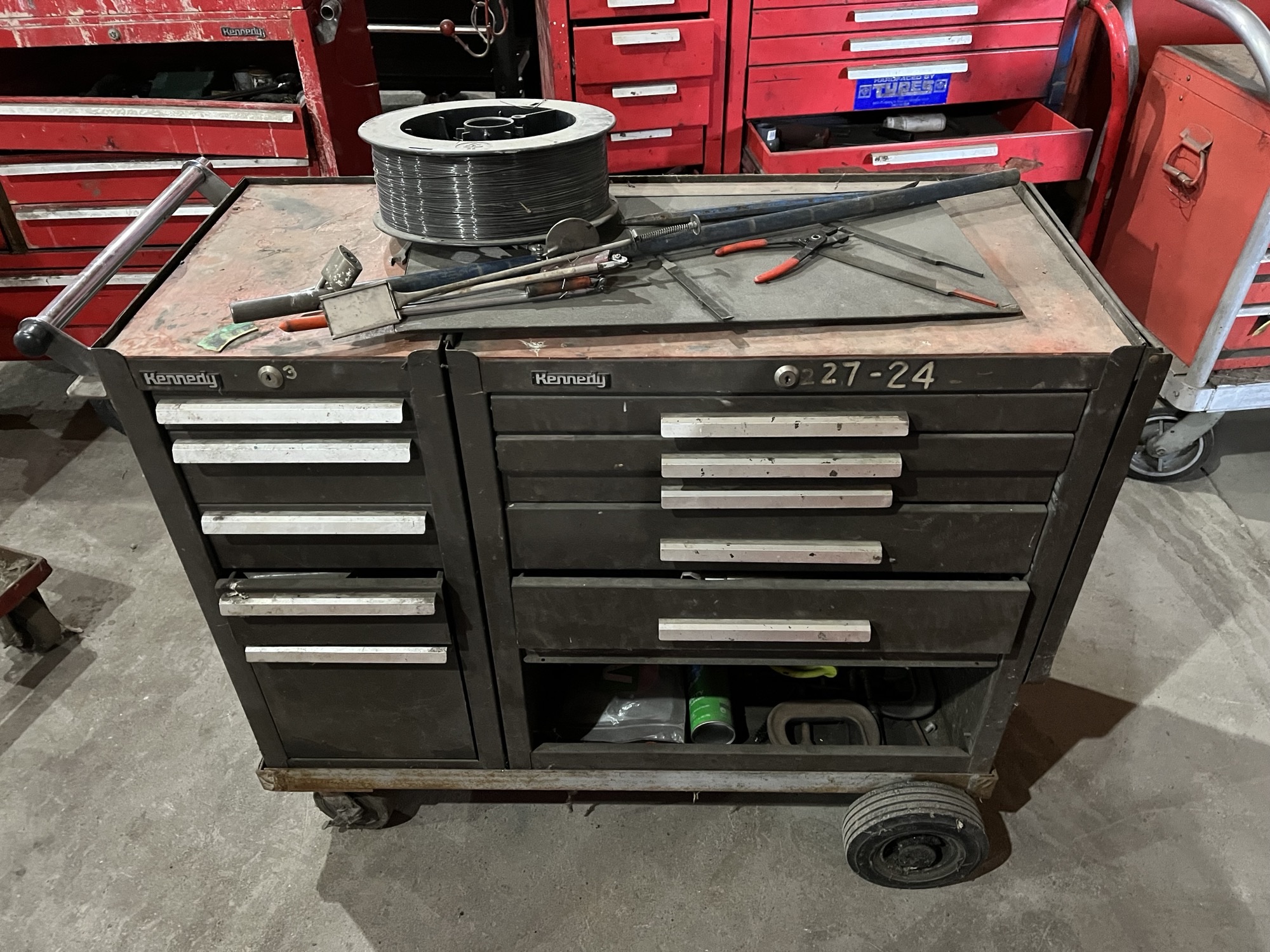 Kennedy Rolling Tool Chest with Tools
